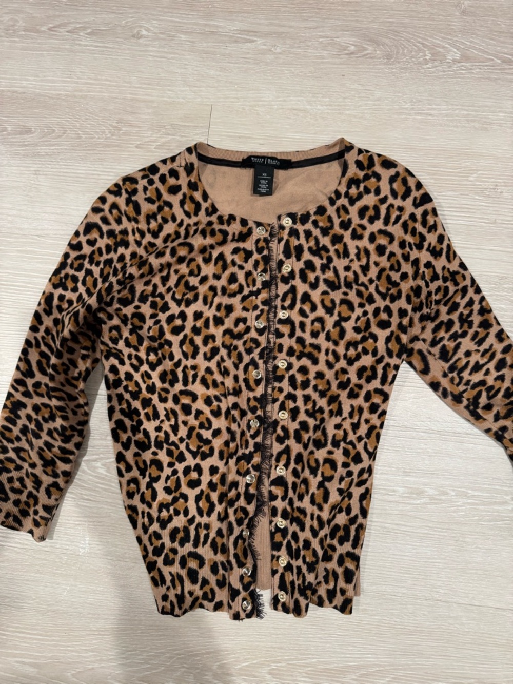 Leopard Print Cardigan
